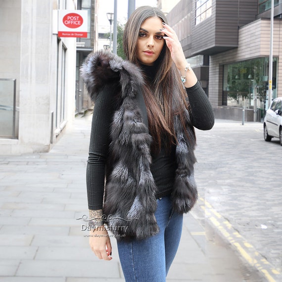 kwaliteit Ongehoorzaamheid opening Cropped Silver Fox Hooded Fur Vest Fur Gilet Fox bont Gilet - Etsy België kwaliteit Ongehoorzaamheid opening Cropped Silver Fox Hooded Fur Vest Fur Gilet Fox bont Gilet - Etsy België