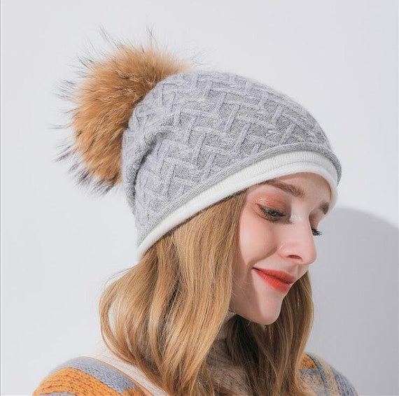 etsy pom pom hat