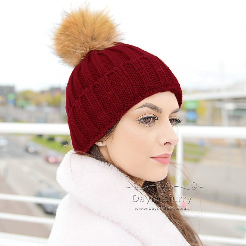 Pom Pom Beanie Women's Hat