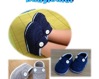 eBook Häkelanleitung Babyschuhe Loafer