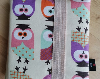 Cas de pixi/mini-livre cousu « Owls »