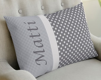 Gift birth boy - name pillow - pillow personalized with name - cuddly pillow - children's pillow