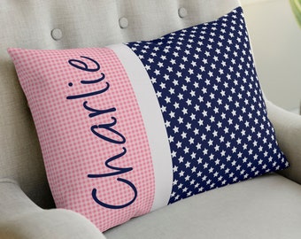 Name pillow pillow with name cuddly pillow stars