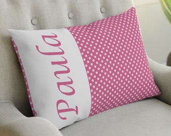 Pillow with name girl - name pillow - cuddly pillow personalized