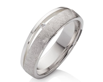 Verlobungsring Silber Vintage Ring Verlobungsgeschenk Partnerring Damenring
