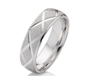 Anillo de pareja, anillo de plata para hombre, regalo para novio, regalo de aniversario, pareja