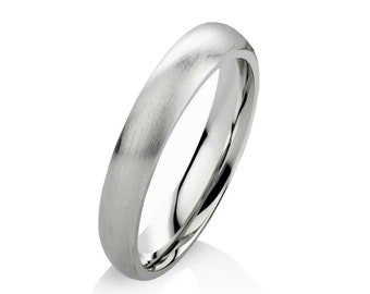 Partnerring minimalistisch Ring schlicht klassisch