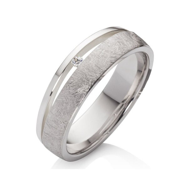 Engagement ring silver vintage ring engagement gift partner ring women's ring