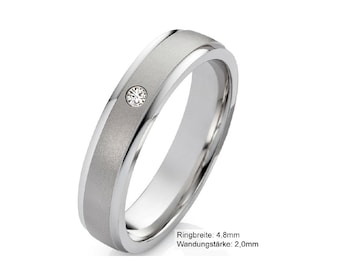 Verlobungsring Silber Partnerring Ring Freundin Jahrestag Geschenk