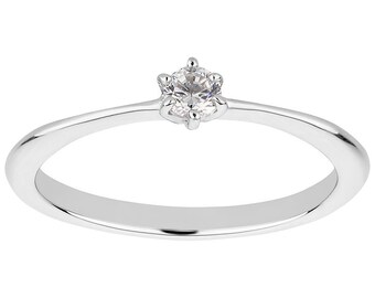 Engagement ring classic Elegant slim