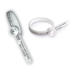 Ringmaß mit 10% Gutschein ringgröße ermitteln Multisizer Ringgröße messen Ringgrößenermittler Ringmaß Ringmesser Multisizer Ringmaßband