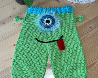 Crochet monster pants