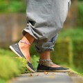 virblatt Hemp Slips Espadrilles hemp Flanieren black for women