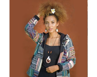 virblatt veste Baja veste hippie pour femme Kathmandu