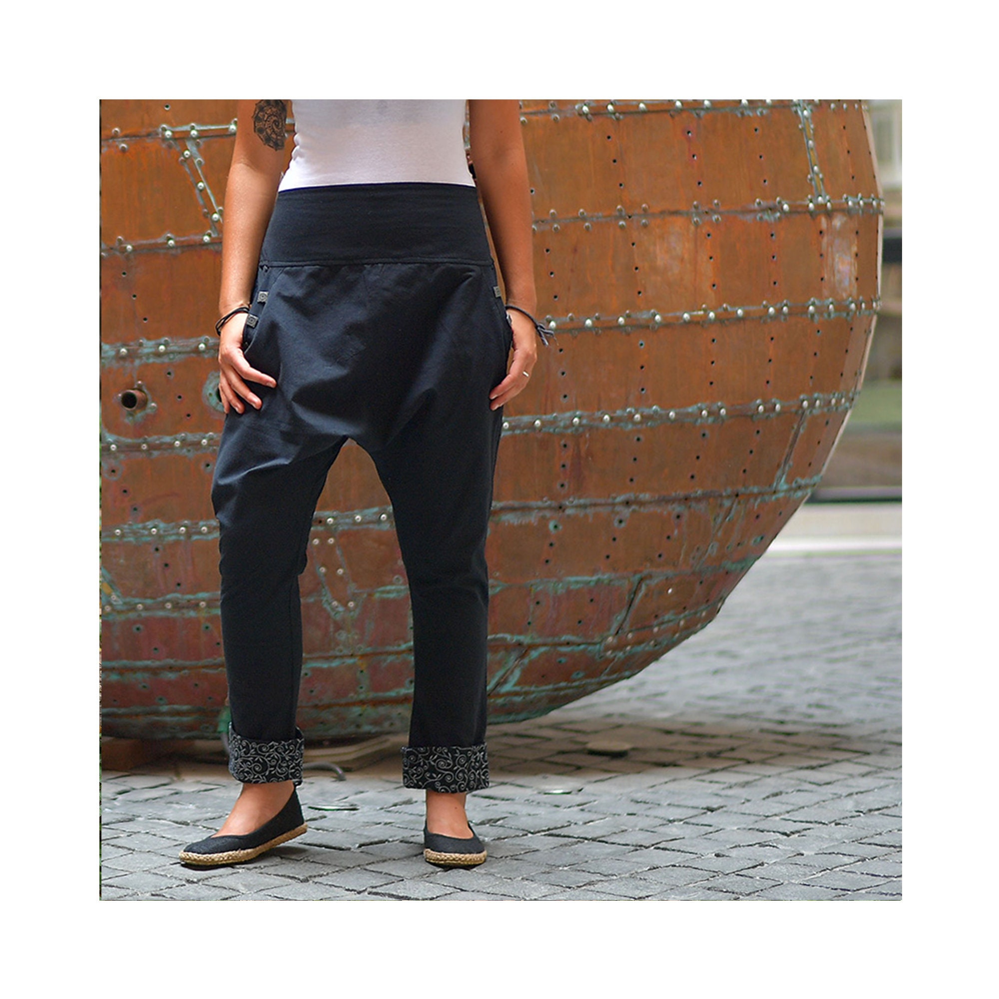 Jucca Trouser in Brown Slacks and Chinos Harem pants Womens Clothing Trousers 