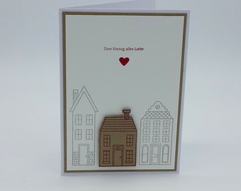 Karte Zum Umzug Etsy