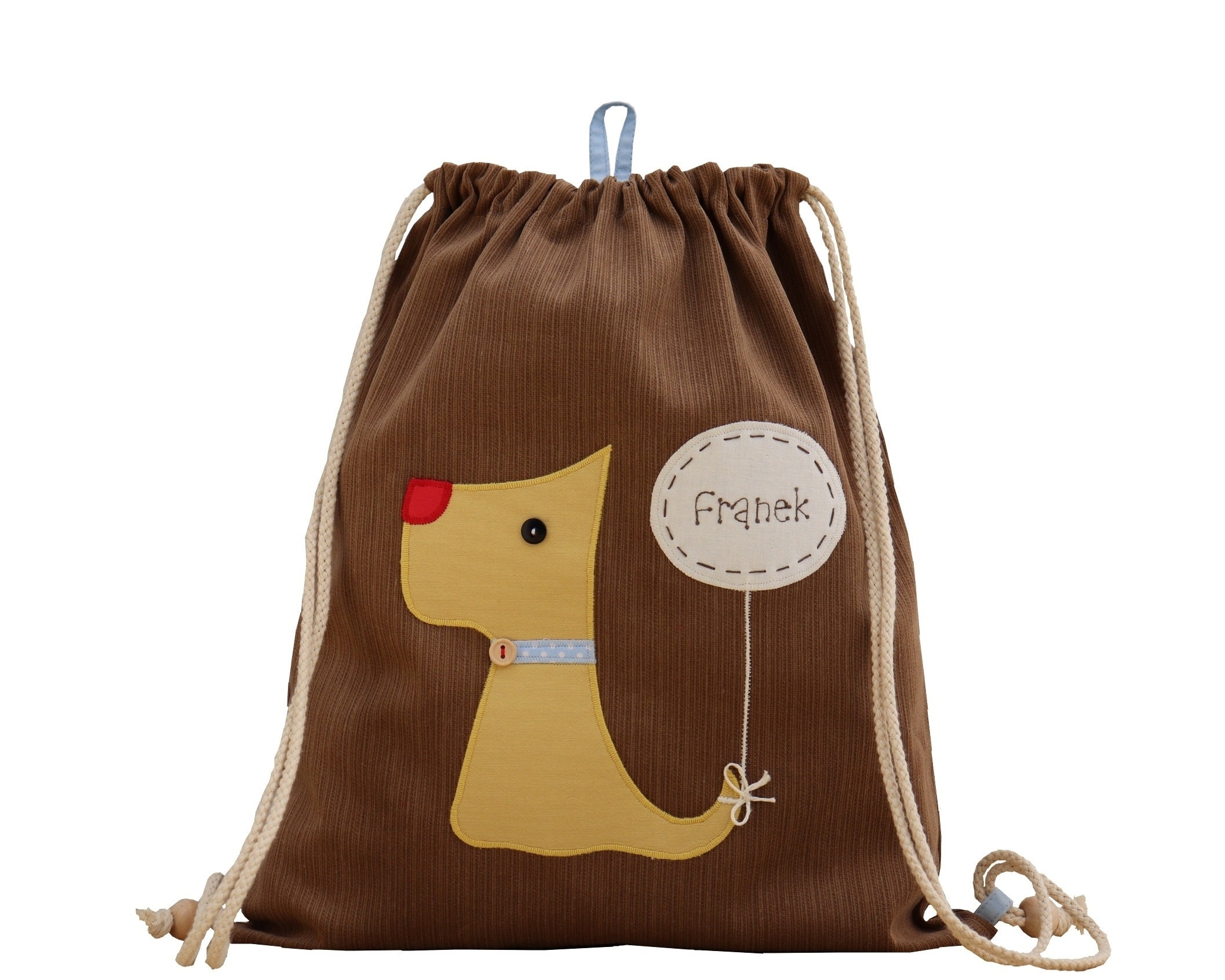 ZAINO BORSA con nome regalo personalizzato corredino