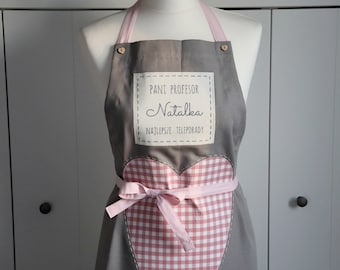 Personalized Kitchen Apron | Apron with name| BOHO apron | RETRO apron | personalized gift for Grandma's Mother's Day