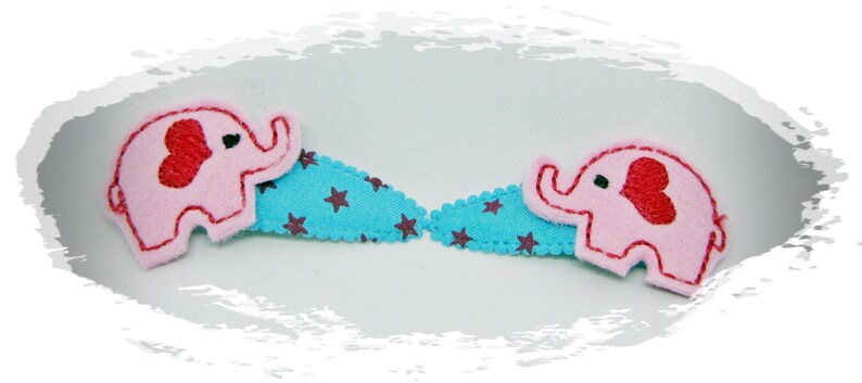 stalks,hair clips,hair clips,elephant,girl,baby hair jewelry