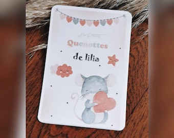 Carta denti, carta quenottes, carta personalizzata