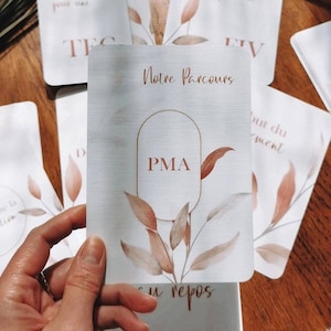 Cartes étapes PMA, cartes étapes FIV, cartes étapes bébé, cartes étapes parcours PMA, future maman, grossesse,