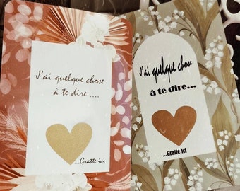 scratch card, godfather scratch card, godmother scratch card, pregnancy announcement scratch card, wedding scratch card