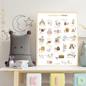 Affiche bébé, affiche enfant, affiche personnalisée, affiche chambre enfant, décoration chambre, décoration murale, bébé, papeterie, enfant