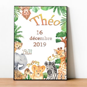 personalized birth poster, personalized baby birth poster, personalized gift, birth gift, mother-to-be,