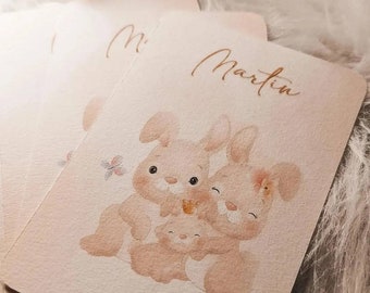 Cartão de aniversário, convite, cartão personalizado, aniversário, batismo, nascimento