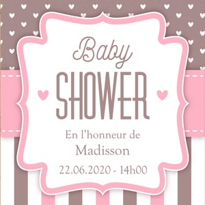 Invitation, baby shower, carterie, papeterie, affiche chambre, affiche bébé, maman, grossesse, bébé