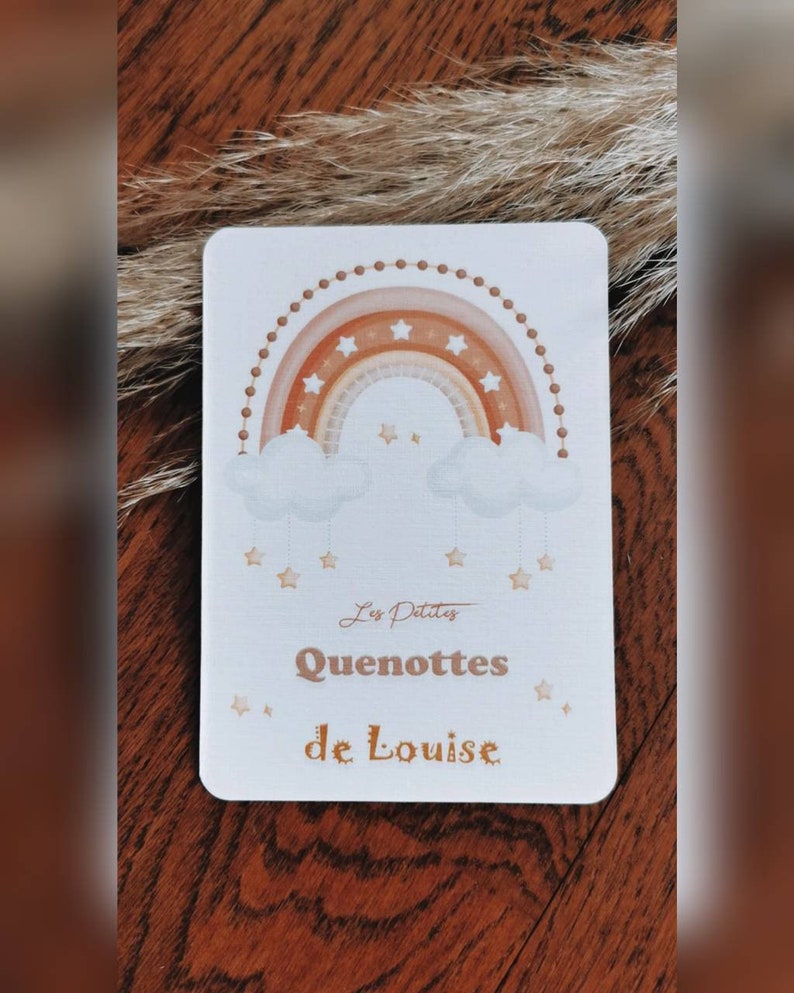 Cartão de dentes, cartão quenottes, cartão personalizado imagem 2