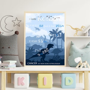 Personalisiertes Baby-Geburtsplakat, personalisiertes Geburtsplakat, personalisiertes Geschenk, zukünftige Mutter, Schwangerschaft, Geburtsgeschenk