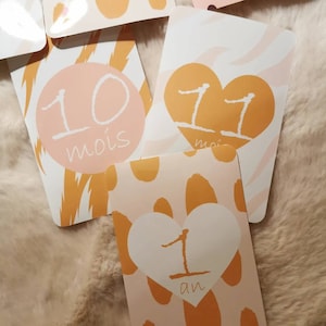 carte étape bébé, carte étape, cadeau de naissance, bébé, future maman, liste de cadeau naissance, grossesse, babyshower,