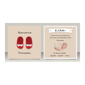 Faire-part, faire-part bébé, faire-part de naissance, faire-part de mariage, papeterie, faire-part personnalisé
