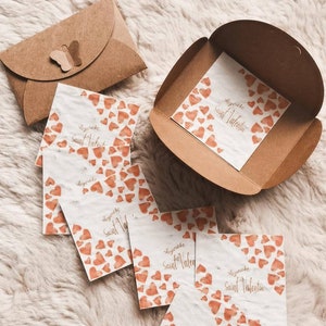 Saint Valentin cadeau, carte à planter, cadeau, amour, fleurs, papier ensemencé