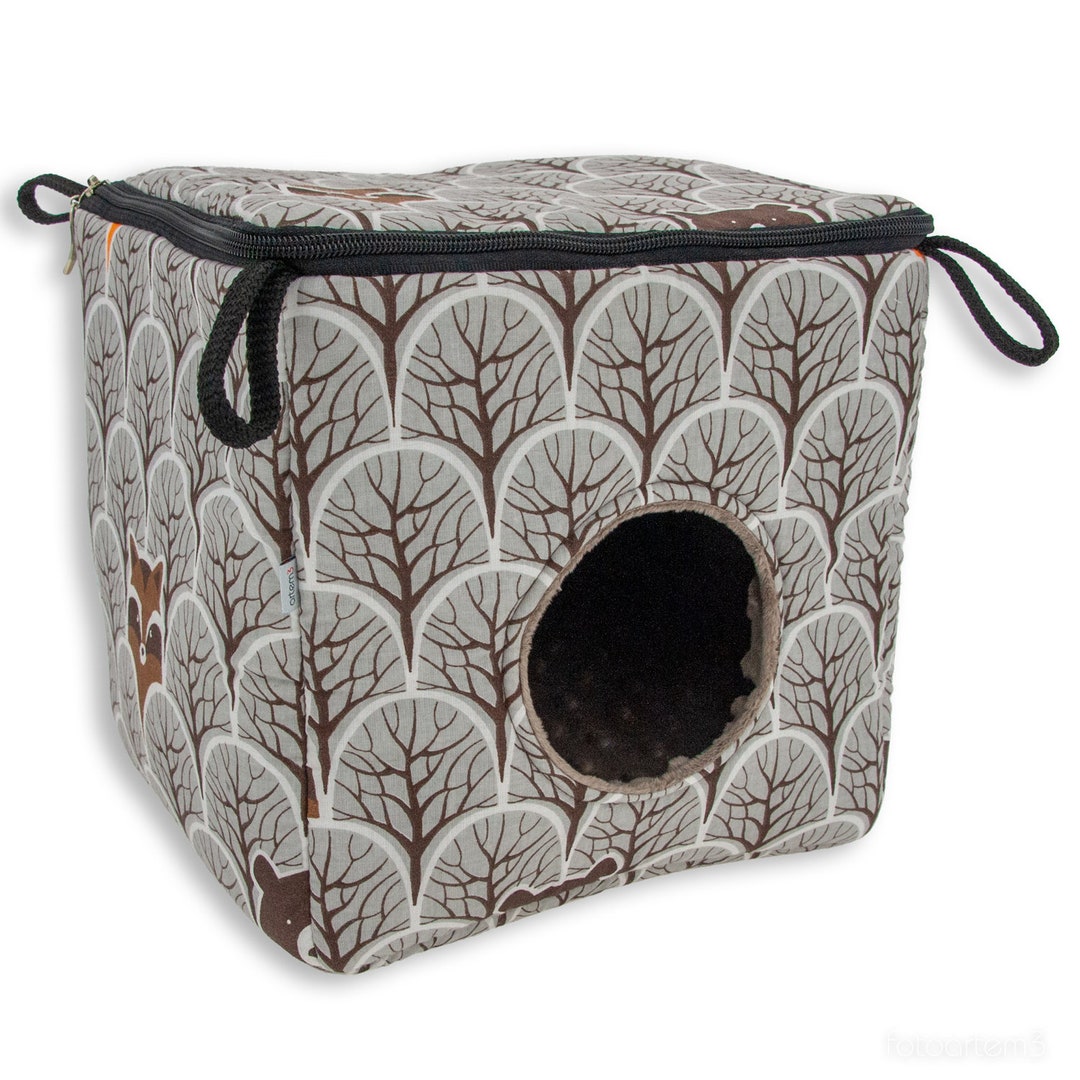 Cozy Cube House for Rodents, Guinea Pigs, Rats, Chinchillas Various