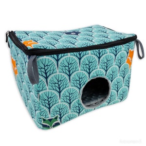 A cozy house for rodents, guinea pigs, rats, chinchillas - various designs