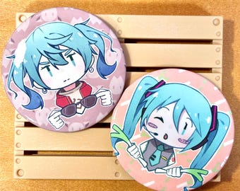 Vocaloid Hatsune Miku Badge Pins