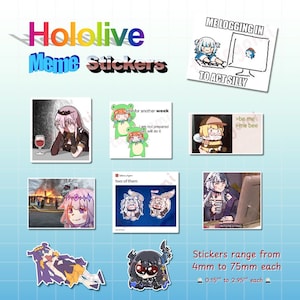 Hololive Meme Stickers