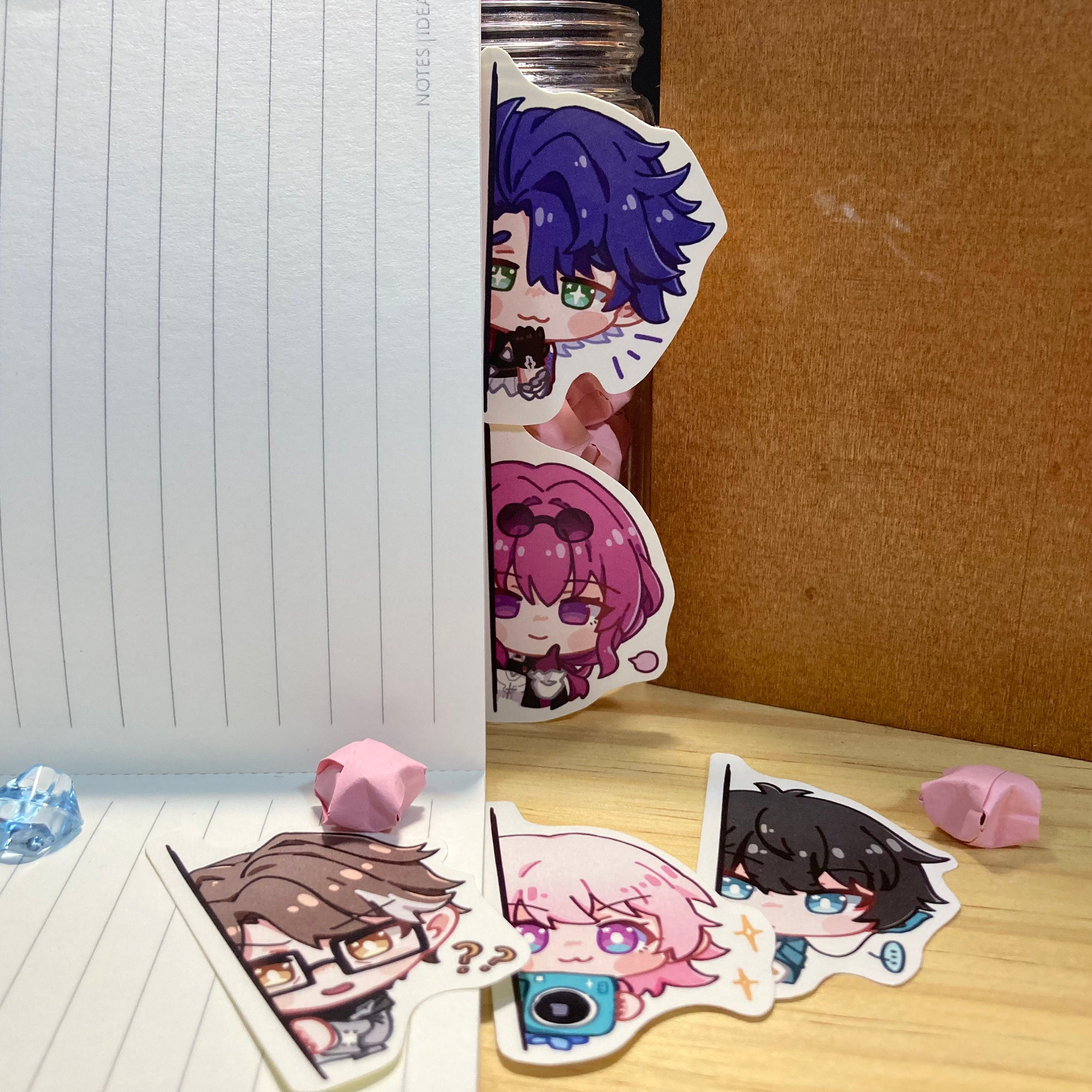 Fth Sticker Honkai Star Rail Peeking Stickers - Etsy