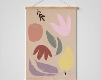 Tryck "Vildväxt" | Konsttryck | Illustration | Konsttryck | Blommor | Växter | Natur | Naturposter | Växttryck | Fält | Trädgårdskärlek