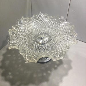 vintage glazen cakevorm