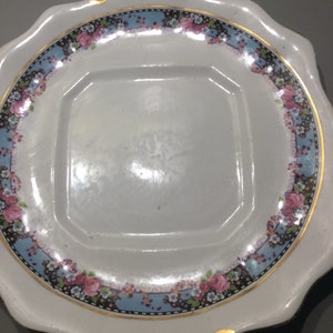 Longton Taylor & Kent Bone China Cake Plate