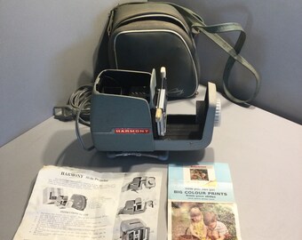 harmony slide projector 35 mm in original bag