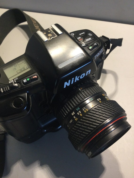Nikon F90X Film Camera With Hiya Hmc 52 Mm Skylight 1b Japan Nikon