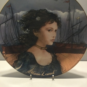 Decorative plate Musetta Benvenuti* || Le Porcellane Fontana dei Piattor Manon No6600A 1986 || Museo Teatrale Alla Scala || vintage plate