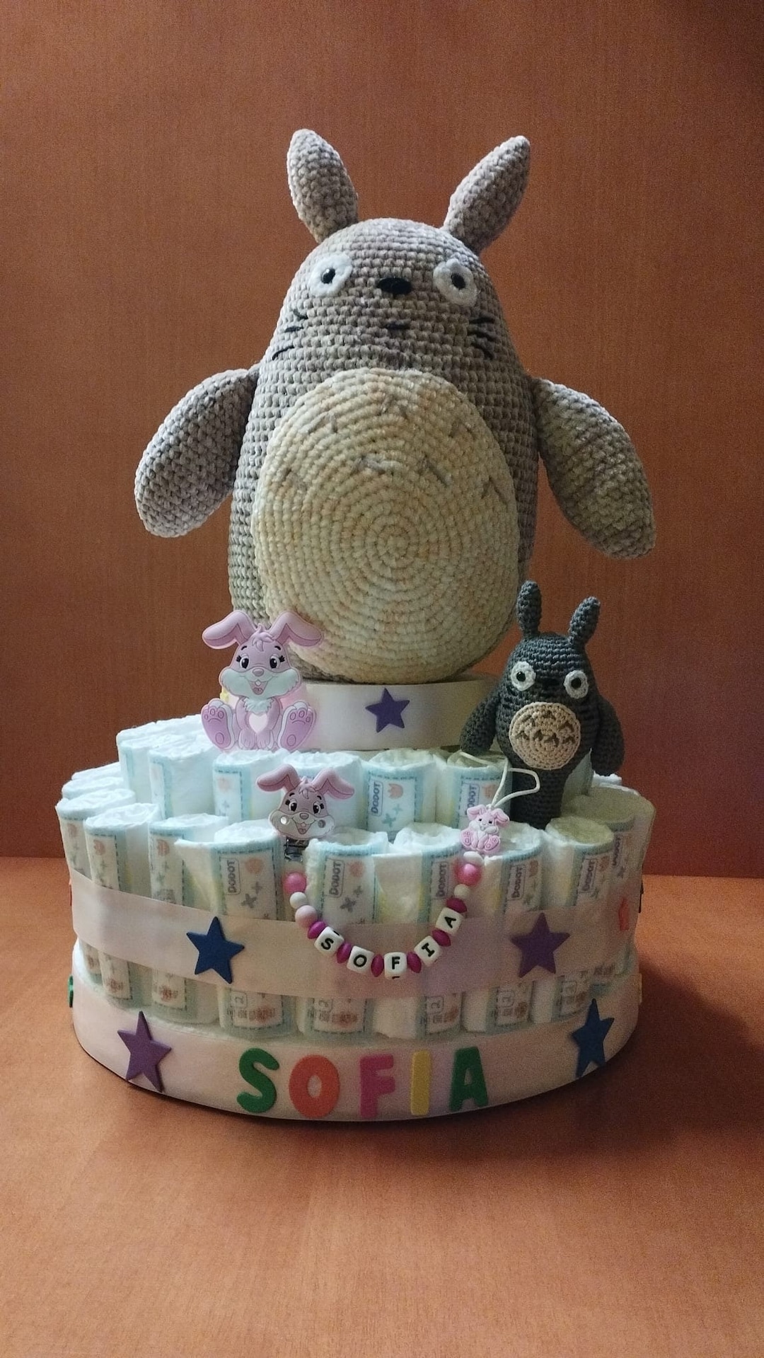 Studio Ghibli Totoro Diaper Cake Totoro Diaper Cake Pack With