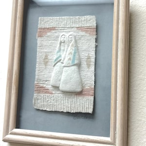 3D hand cast paper art