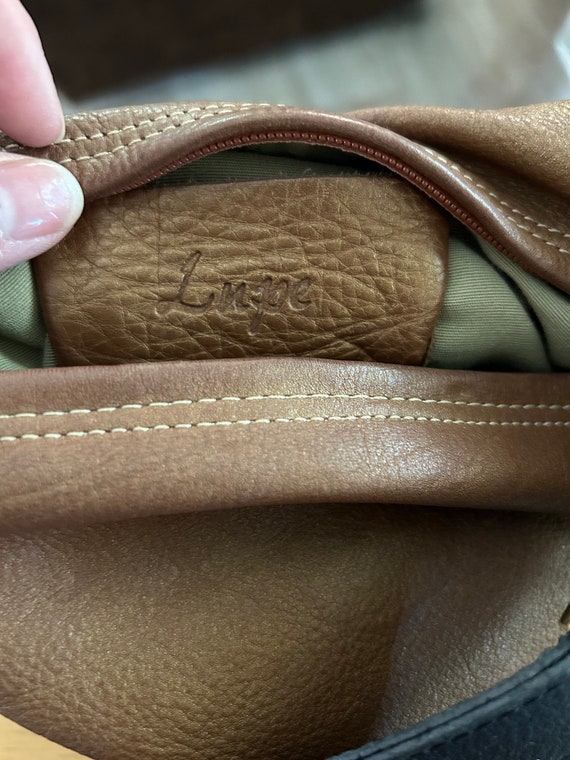 Lupe leather purse - image 6