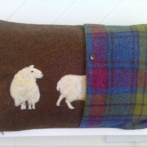 Harris Tweed Cushion Cover